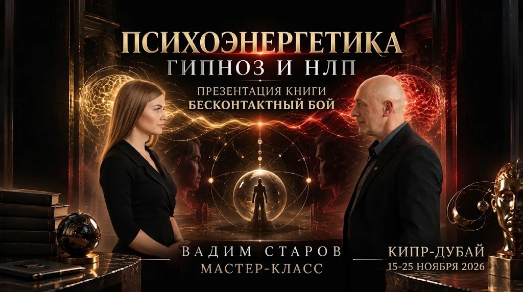 Кипр — Дубай: презентация книги и семинар-ретрит Вадима Старова