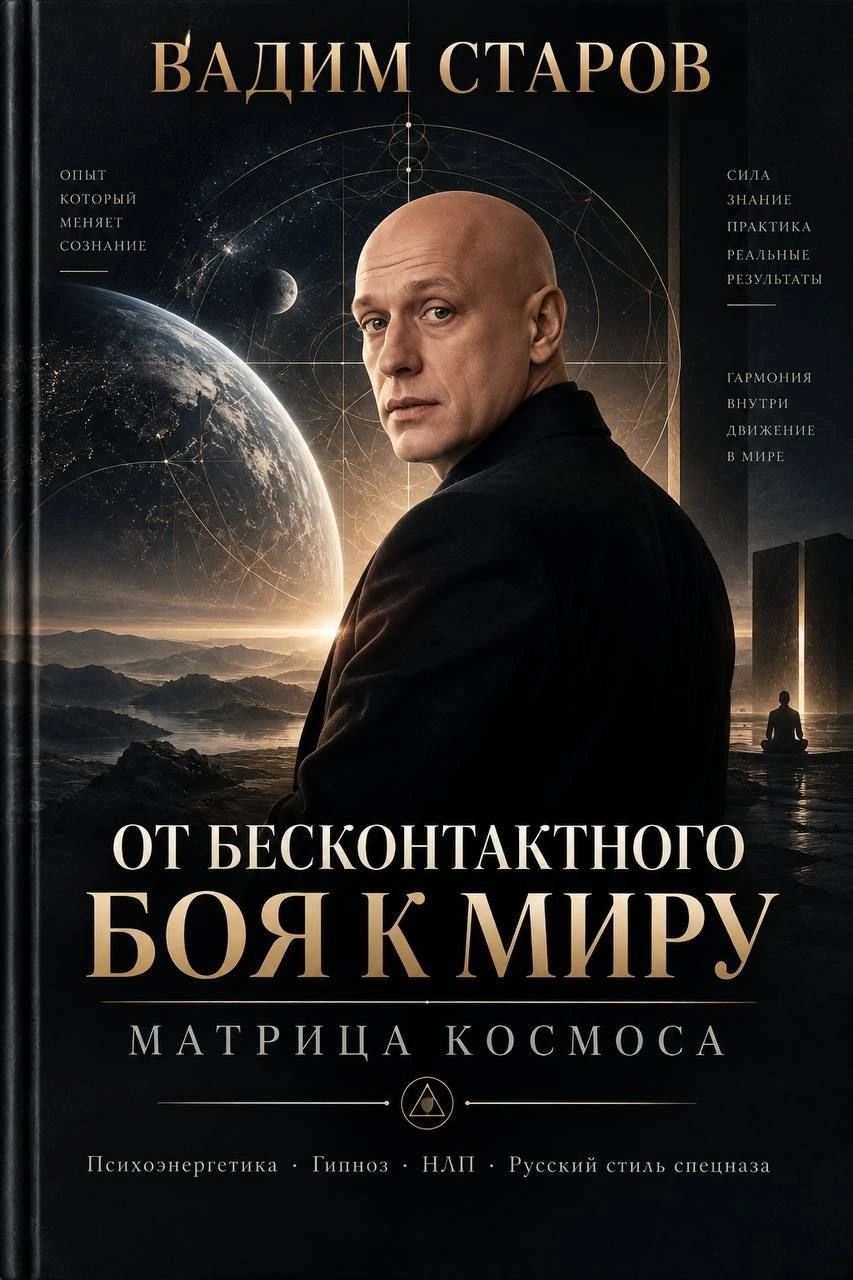Обложка книги Вадима Старова «Взлом сознания»